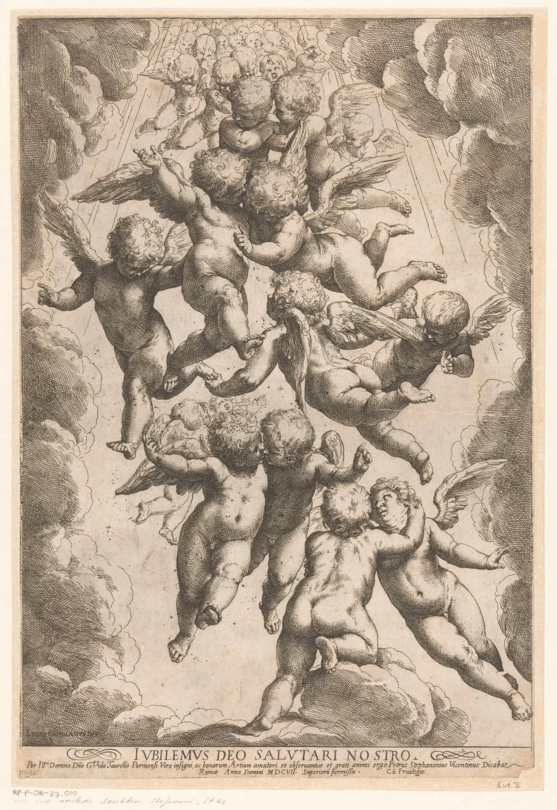 Putti in gloria a Diao Salvatore - Rijks Museum, Amsterdam